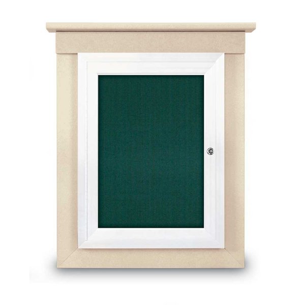Sliding Glass Enclosed Letterboard, 48
