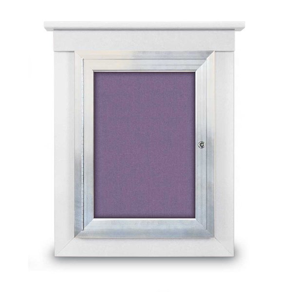 Sliding Glass Enclosed Letterboard, 72