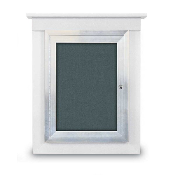 Sliding Glass Enclosed Letterboard, 72