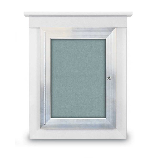 Sliding Glass Enclosed Letterboard, 72