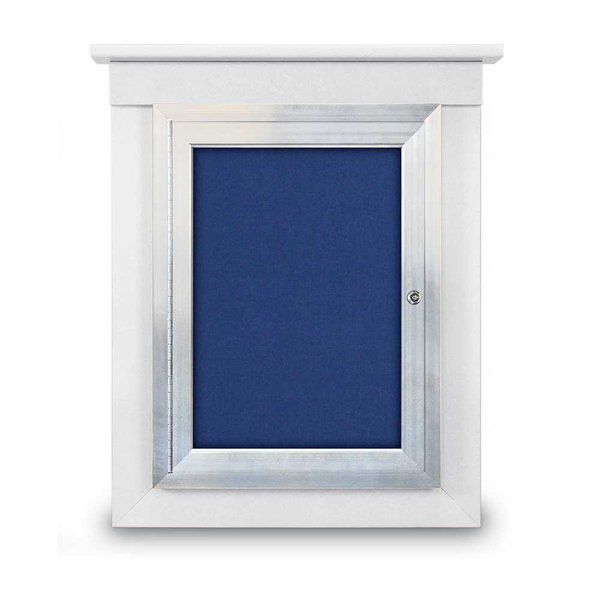 Sliding Glass Enclosed Letterboard, 72