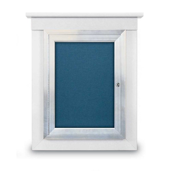 Sliding Glass Enclosed Letterboard, 72
