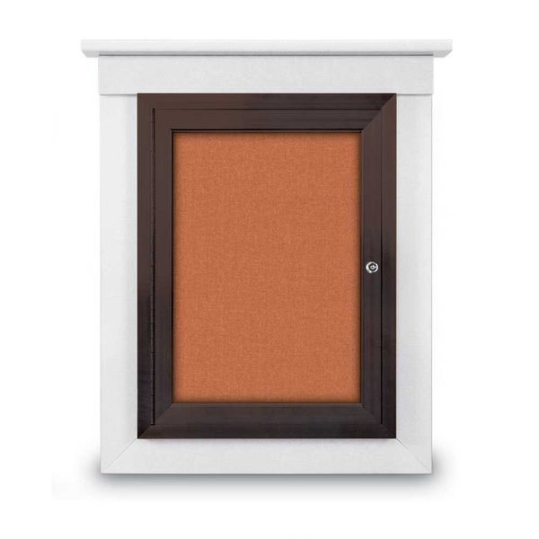 Sliding Glass Enclosed Letterboard, 72