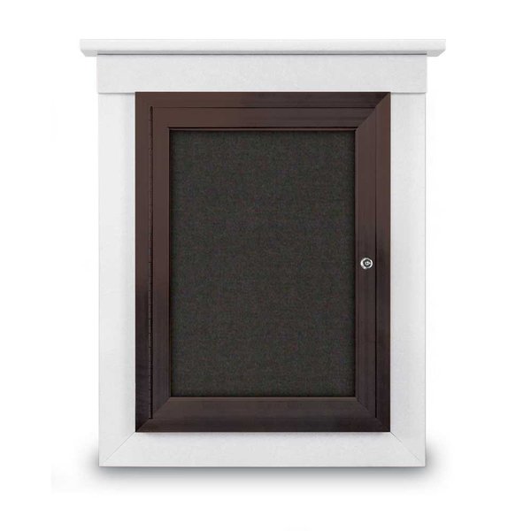 Sliding Glass Enclosed Letterboard, 72