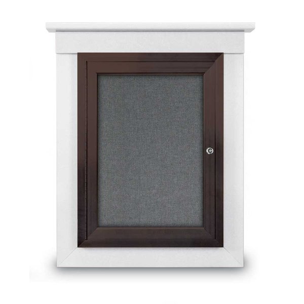 Sliding Glass Enclosed Letterboard, 72