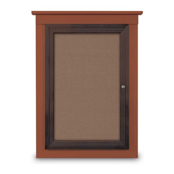 Single Door Enclosed Letterboard, 47