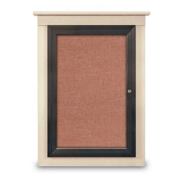Single Door Enclosed Letterboard, 60