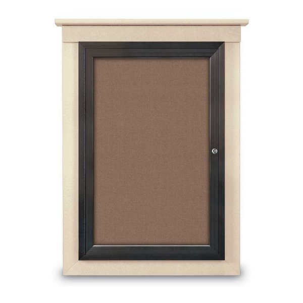 Single Door Enclosed Letterboard, 60