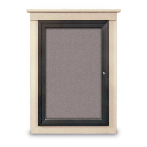 Single Door Enclosed Letterboard, 60