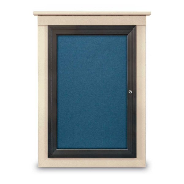 Single Door Enclosed Letterboard, 60