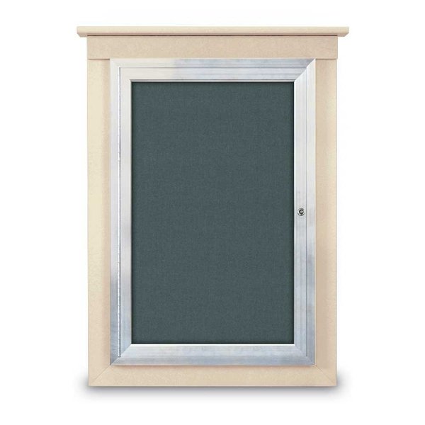 Single Door Enclosed Letterboard, 60