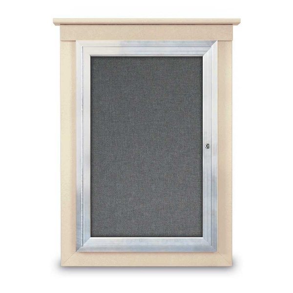 Single Door Enclosed Letterboard, 60
