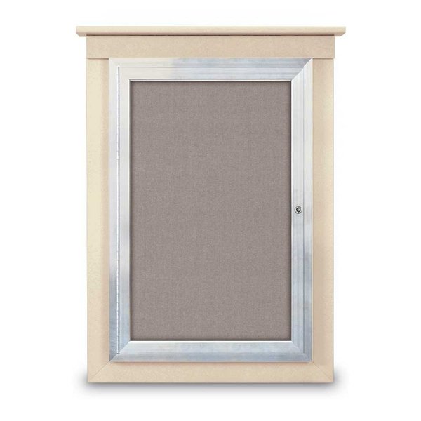 Single Door Enclosed Letterboard, 60