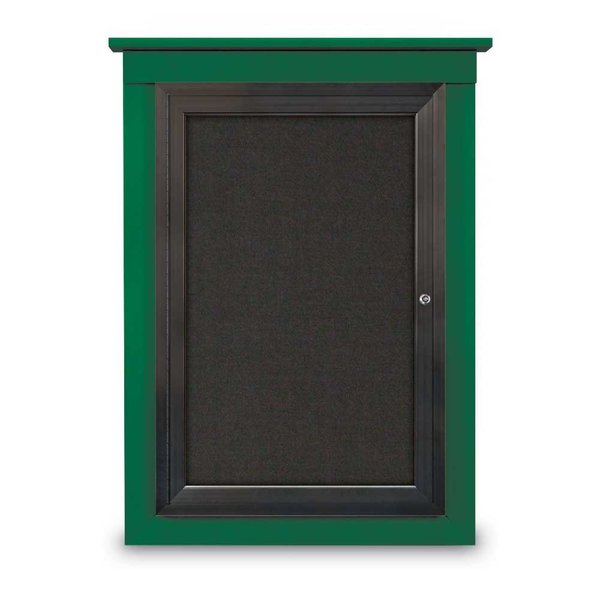 Sliding Glass Enclosed Letterboard, 96