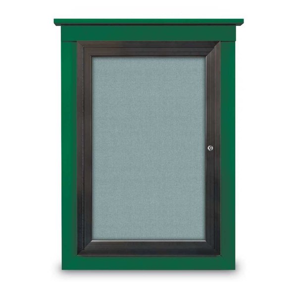 Sliding Glass Enclosed Letterboard, 96