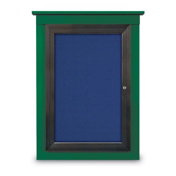 Sliding Glass Enclosed Letterboard, 96