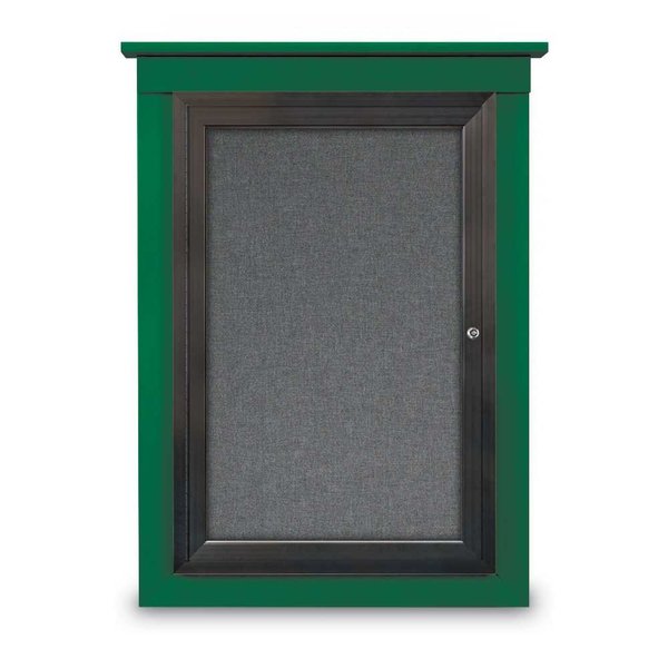 Sliding Glass Enclosed Letterboard, 96