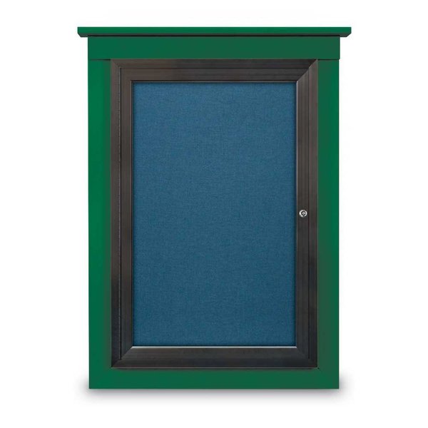 Sliding Glass Enclosed Letterboard, 96