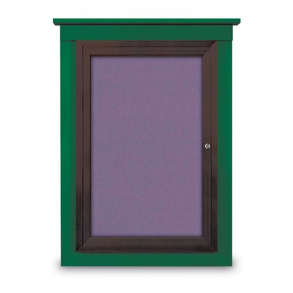 Sliding Glass Enclosed Letterboard, 96