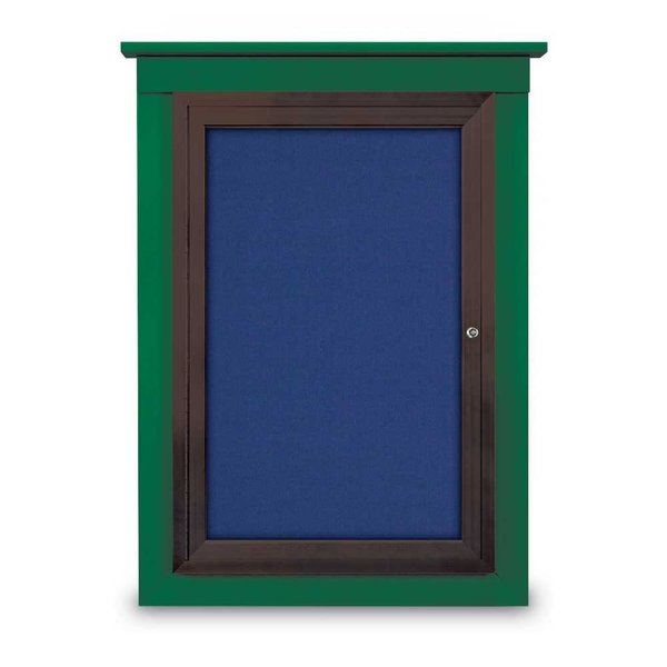 Sliding Glass Enclosed Letterboard, 96
