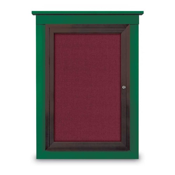 Sliding Glass Enclosed Letterboard, 96