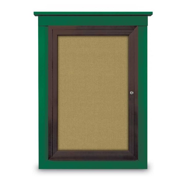 Sliding Glass Enclosed Letterboard, 96