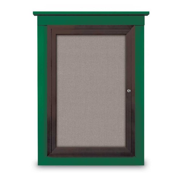 Sliding Glass Enclosed Letterboard, 96
