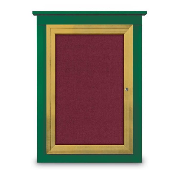 Sliding Glass Enclosed Letterboard, 96
