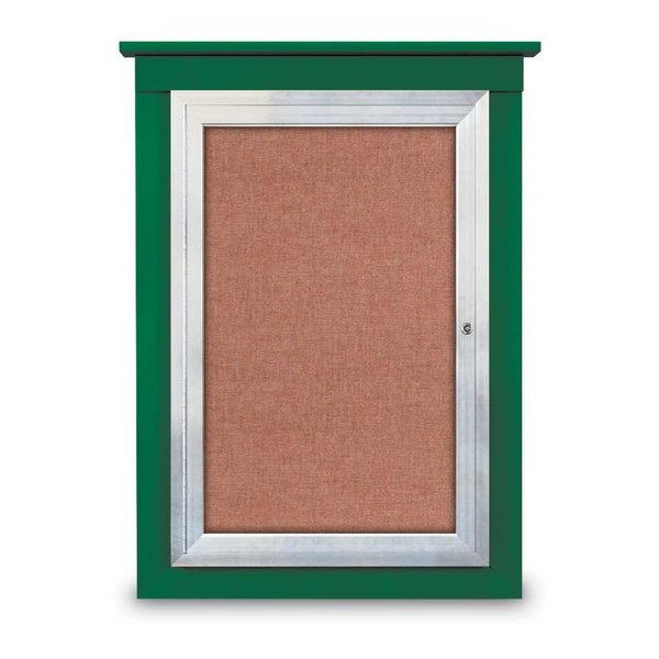 Sliding Glass Enclosed Letterboard, 96
