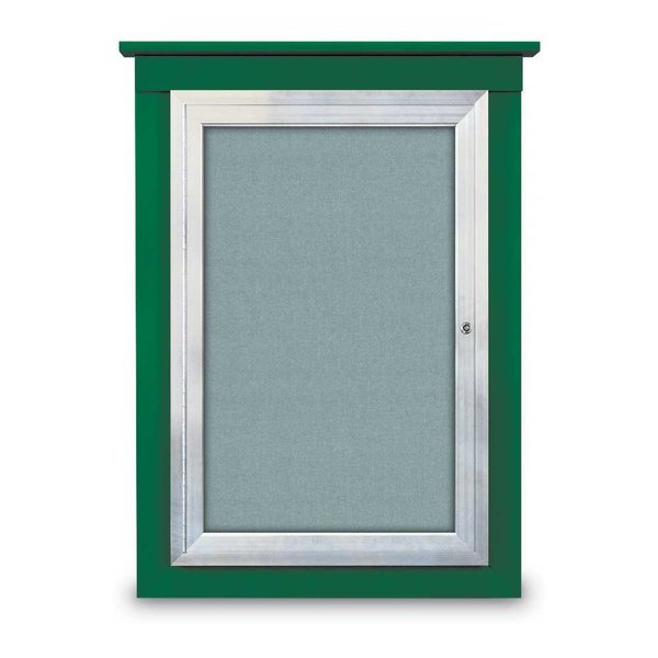 Sliding Glass Enclosed Letterboard, 96