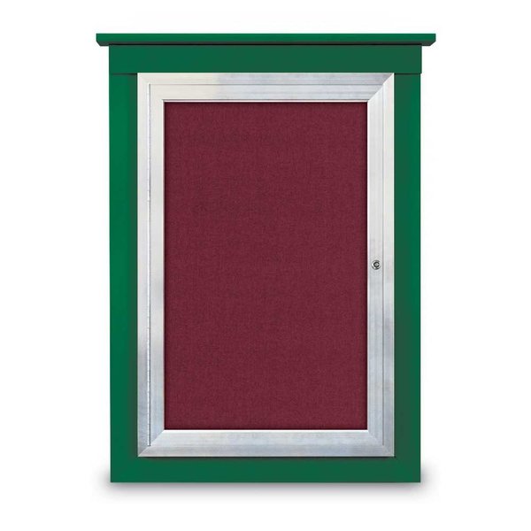 Sliding Glass Enclosed Letterboard, 96