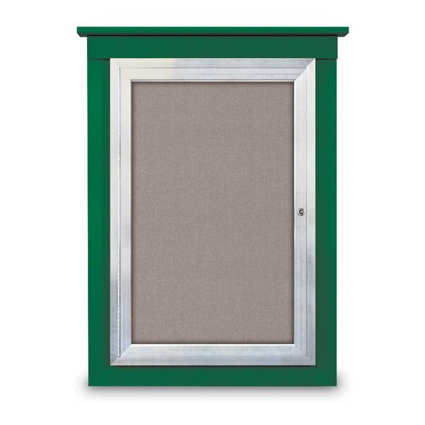 Sliding Glass Enclosed Letterboard, 96