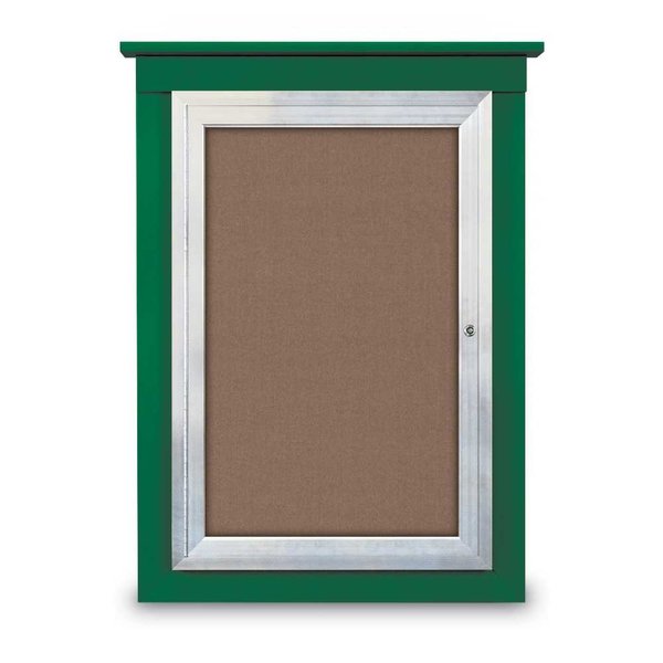 Sliding Glass Enclosed Letterboard, 96