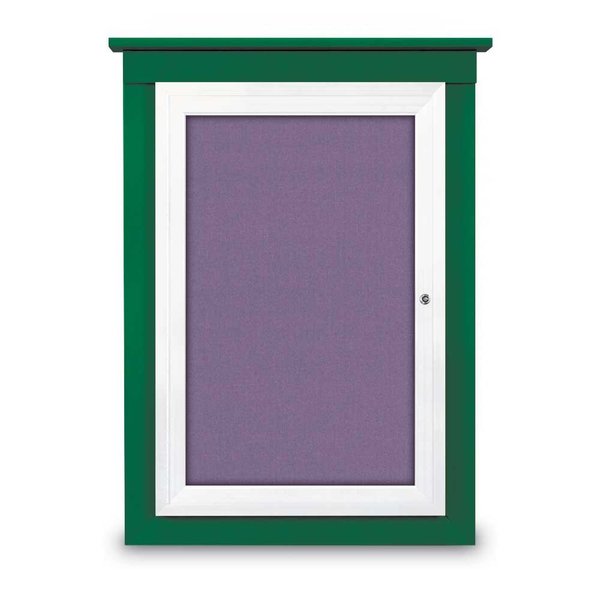 Sliding Glass Enclosed Letterboard, 96