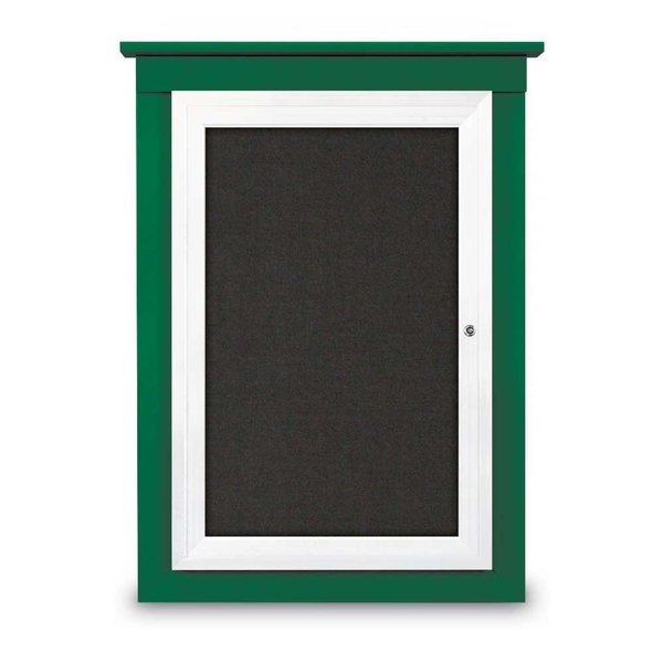 Sliding Glass Enclosed Letterboard, 96