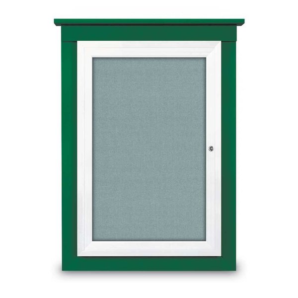 Sliding Glass Enclosed Letterboard, 96