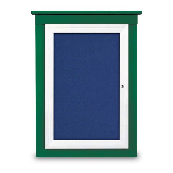 Sliding Glass Enclosed Letterboard, 96