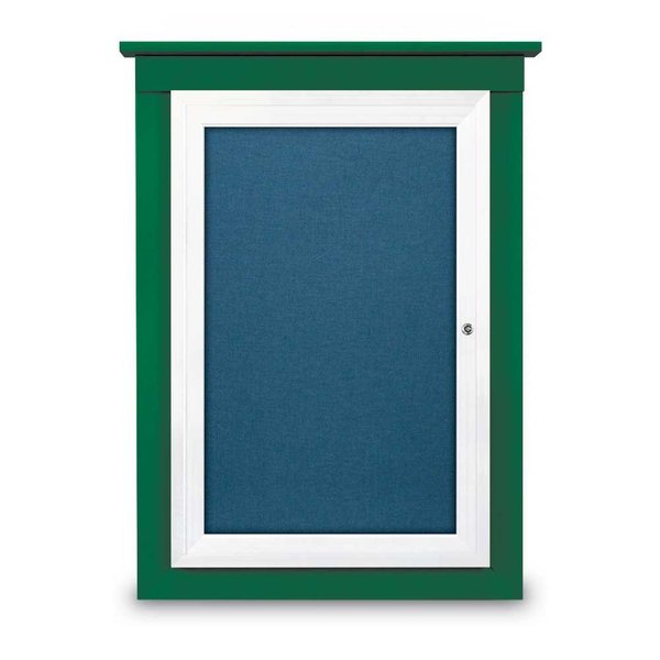 Sliding Glass Enclosed Letterboard, 96