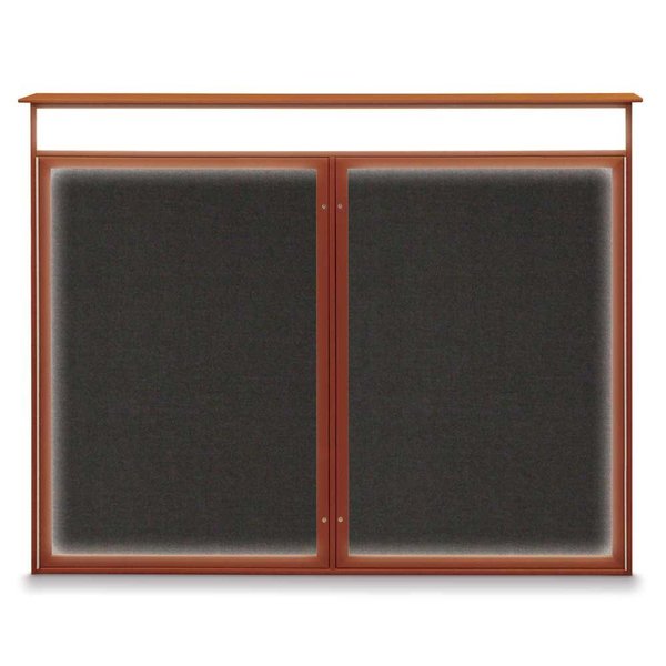 Single Door Enclosed Indoor Letterboard