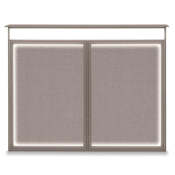 Single Door Enclosed Indoor Letterboard
