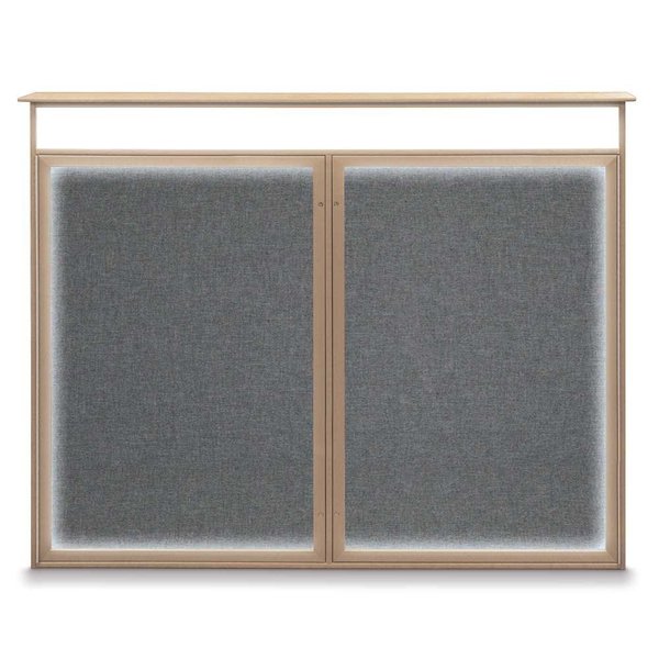Single Door Enclosed Indoor Letterboard