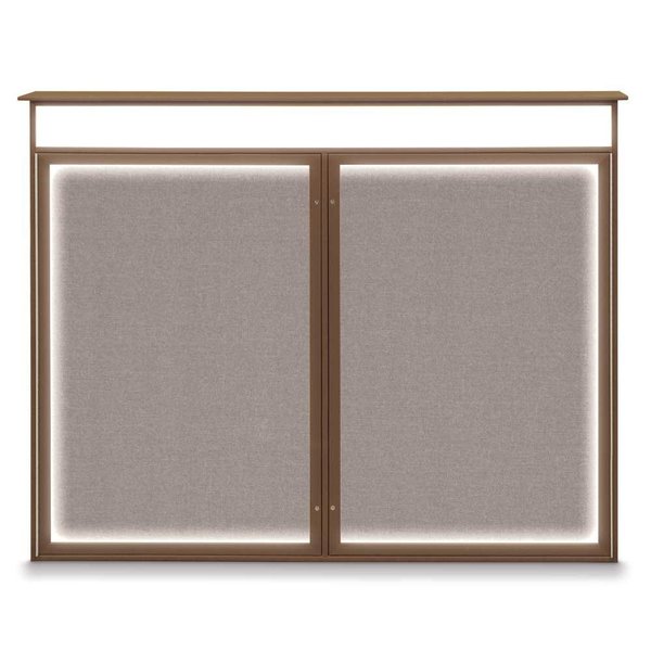 Single Door Enclosed Indoor Letterboard