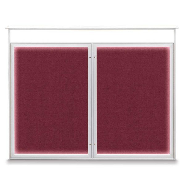 Double Door Enclosed Indoor Letterboard