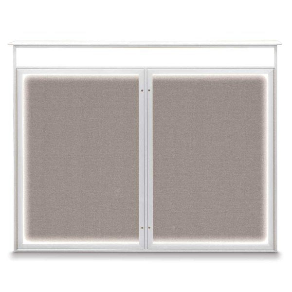 Single Door Enclosed Indoor Letterboard