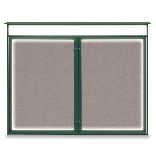 Single Door Enclosed Indoor Letterboard