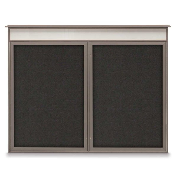 Single Door Enclosed Indoor Letterboard