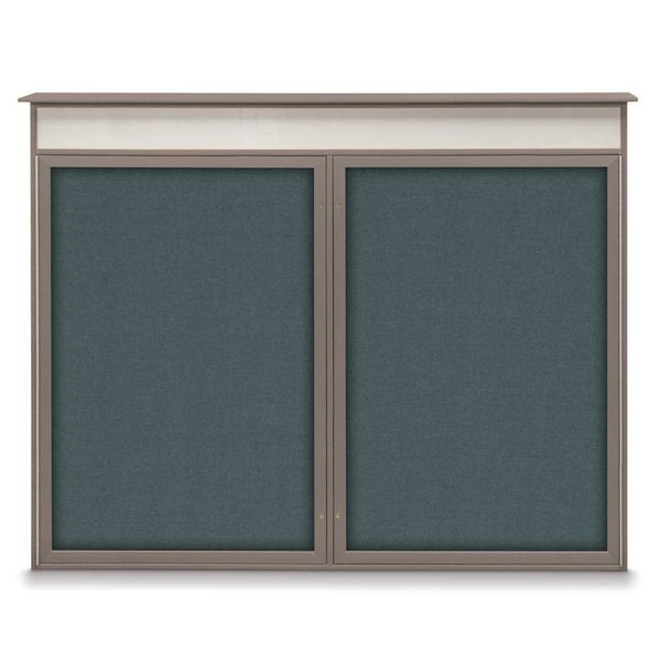 Single Door Enclosed Indoor Letterboard