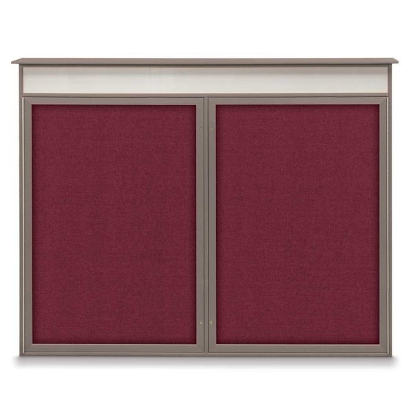 Single Door Enclosed Indoor Letterboard