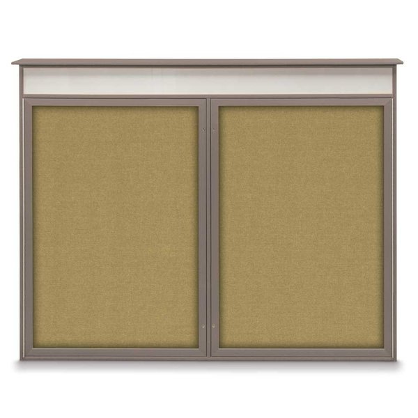 Single Door Enclosed Indoor Letterboard