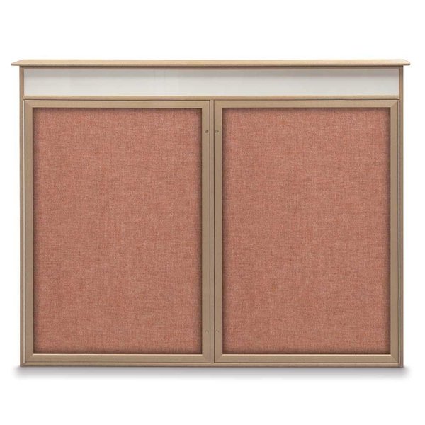 Single Door Enclosed Indoor Letterboard